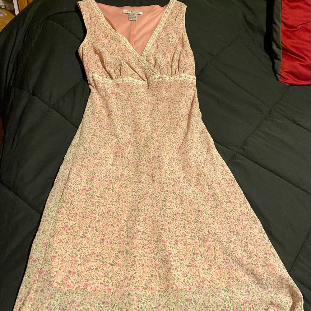 Fully lined floral dress